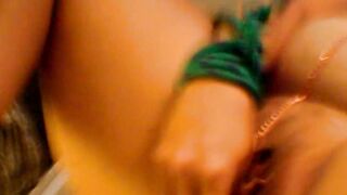 Let my sister into law play with double sex toy