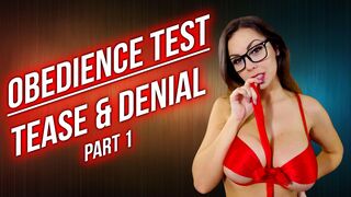 OBEDIENCE TEST - THE REWARD - PART two