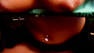 mom gets her cunt filled with ebony penis and mouth creampie