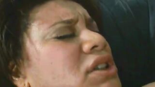 Big booty sluts blows a rough penis before doggy style fucking