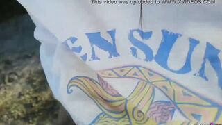 Rides the bike with my cousin gets out of control, she starts to undress and I ended up fucking her
