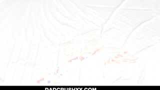 Three-Way family sex with Step Daughters Moka Mora & Audrey Royal With Step Dad pov