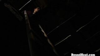 Dyke Sub Inside Fetish Bound Up And Whipped By Lover