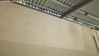 Step-Daughter with pigtails blows and riding taboo cock into pov action