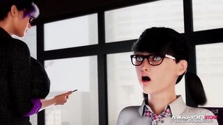 Corporate Training - 3D Futanari Animation