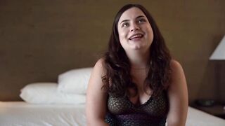 Hot Thin 19 Year Old inside Interacial session casting