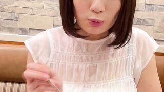https://bit.ly/2YkLlI0 Gonzo sex with an idol-class adorable cafe clerk. The whole body is sensitive but the nipples are especially weak. It is inserted while pushing at the nipple and it cum continuously. Japanese amateur private porn.