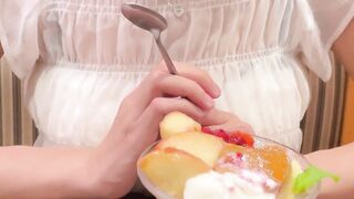 https://bit.ly/2YkLlI0 Gonzo sex with an idol-class adorable cafe clerk. The whole body is sensitive but the nipples are especially weak. It is inserted while pushing at the nipple and it cum continuously. Japanese amateur private porn.