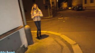 Outdoors Agent Lost Spanish Hottie Macarena Lewis Plowed into Garage