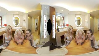 Sexsual America - Blonde hot, Kay Carter, is getting married and wants to share her man with bridesmaids, Jazmin Luv & Rory Knox, before the ceremony