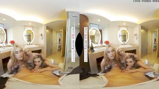 Sexsual America - Blonde hot, Kay Carter, is getting married and wants to share her man with bridesmaids, Jazmin Luv & Rory Knox, before the ceremony