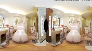 Sexsual America - Blonde hot, Kay Carter, is getting married and wants to share her man with bridesmaids, Jazmin Luv & Rory Knox, before the ceremony