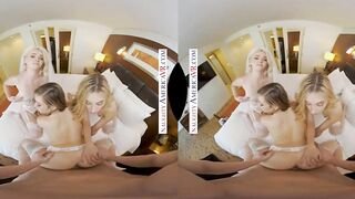 Sexsual America - Blonde hot, Kay Carter, is getting married and wants to share her man with bridesmaids, Jazmin Luv & Rory Knox, before the ceremony