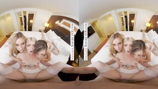 Sexsual America - Blonde hot, Kay Carter, is getting married and wants to share her man with bridesmaids, Jazmin Luv & Rory Knox, before the ceremony