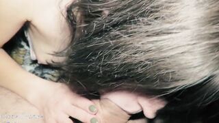 I love cum inside my mouth - fellatio, jizzed into mouth, blowing after cumming, oral sex, Long Jizzed - Amateur Homevideo skinny 19 yo Kira Green