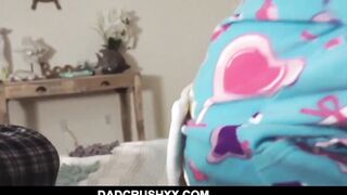 Big Tit Blondie 18 yo Step-Daughter Casey Ballerini Banged By Stepdad pov