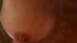 Experienced dark hair lady inside yellow outfit loving having sex