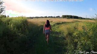 Public Sex, She Takes Me To Quite & Crazy Hot Place To Boned Me- MarLyn Chenel