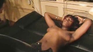 African performer Mecca gets white penis for the first time - Full film on XvideoRed