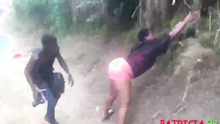 1 BARELY LEGAL AMATEUR BLACK PORNSTAR BANGED! BBW PATRICIA 9JA ON THE ROAD SIDE WHEN PEOPLE ARE PASSING.