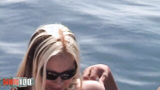Priscilla Pratz and Luna got nailed on a boat by Jorge and Terry