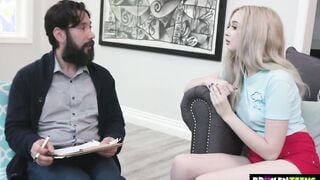 BrokenTeens - Sweet Barely Legal Lexi Lore Takes A Load From Her Psychiatrist