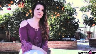 Alison Rey goes between the sheets with mom Siouxsie Q and Michael Vegas