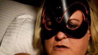 Long Boob mom Masturbates with Toy