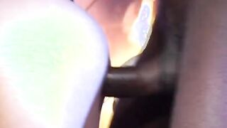 A Real Bib Ebony Dick close to the Fire!!!