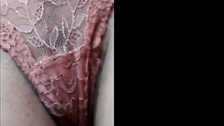 Step Daughter's soak lingerie Hottie twat