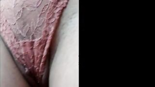 Step Daughter's soak lingerie Hottie twat