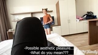 I PICK UP HER AND CUM IN HER