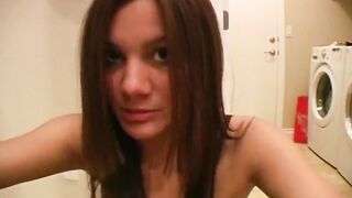 Butt shaking 18 teases the camera
