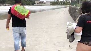 I went to the beach at my friends' house just to eat their daughter that Goddess white sluts inside Guarujá No pelo