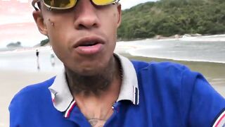 I went to the beach at my friends' house just to eat their daughter that Goddess white sluts inside Guarujá No pelo
