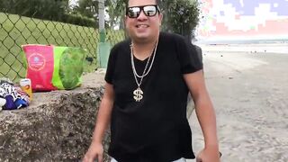 I went to the beach at my friends' house just to eat their daughter that Goddess white sluts inside Guarujá No pelo