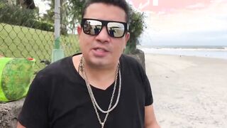 I went to the beach at my friends' house just to eat their daughter that Goddess white sluts inside Guarujá No pelo