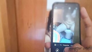 I discover my Adorable Step-sister Masturbating inside the restroom and I take pictures of her to blackmail her and take advantage of her later-The day I take advantage of my stepsister's weakness