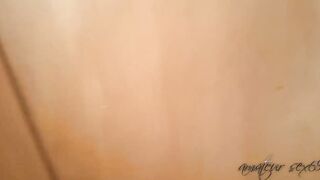 I discover my Adorable Step-sister Masturbating inside the restroom and I take pictures of her to blackmail her and take advantage of her later-The day I take advantage of my stepsister's weakness