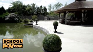 Blonde Bombshell Nicole Brix will do you if you keep her concealed - itsPOV