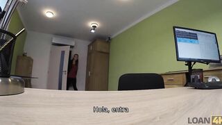 LOAN4K. Big Titted redheaded mom has sex with a hung dude
