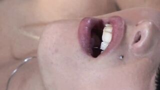Blonde monster titties mom works her first bbc inside a casting