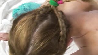 fuck my stepsister while milf was inside the kitchen