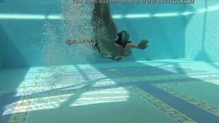 Irina Russaka aka Stefanie Moon underwater swimming
