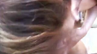 Longest ebony dick this dark hair cougar ever blown
