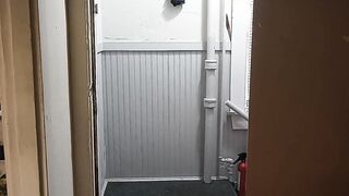 New next door gets dickflashed and loves it