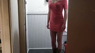 New next door gets dickflashed and loves it