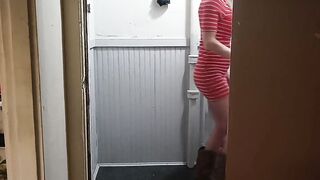 New next door gets dickflashed and loves it