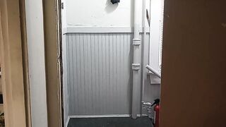 New next door gets dickflashed and loves it