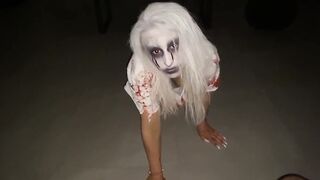 Creepy wifey wants sperm ..Halloween unique..